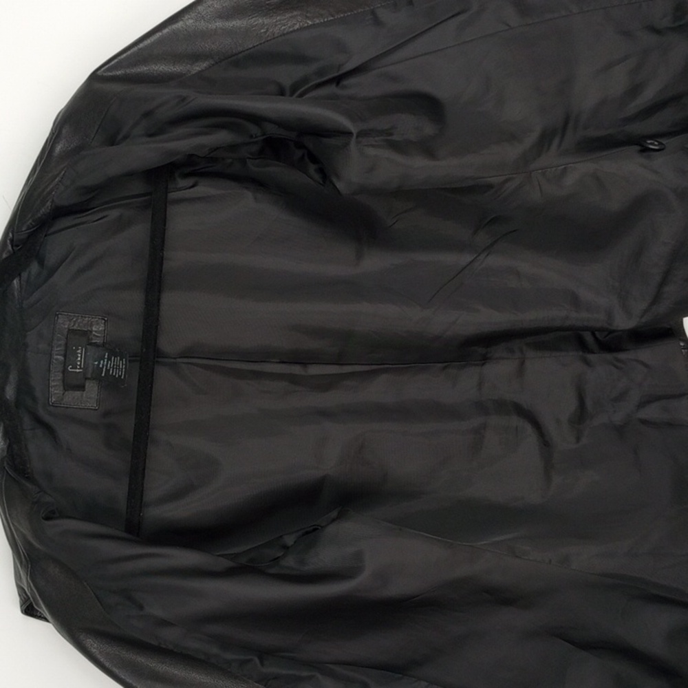 Frenchi Lamb Skin Leather Jacket Blazer Size Large - Picture 7 of 10